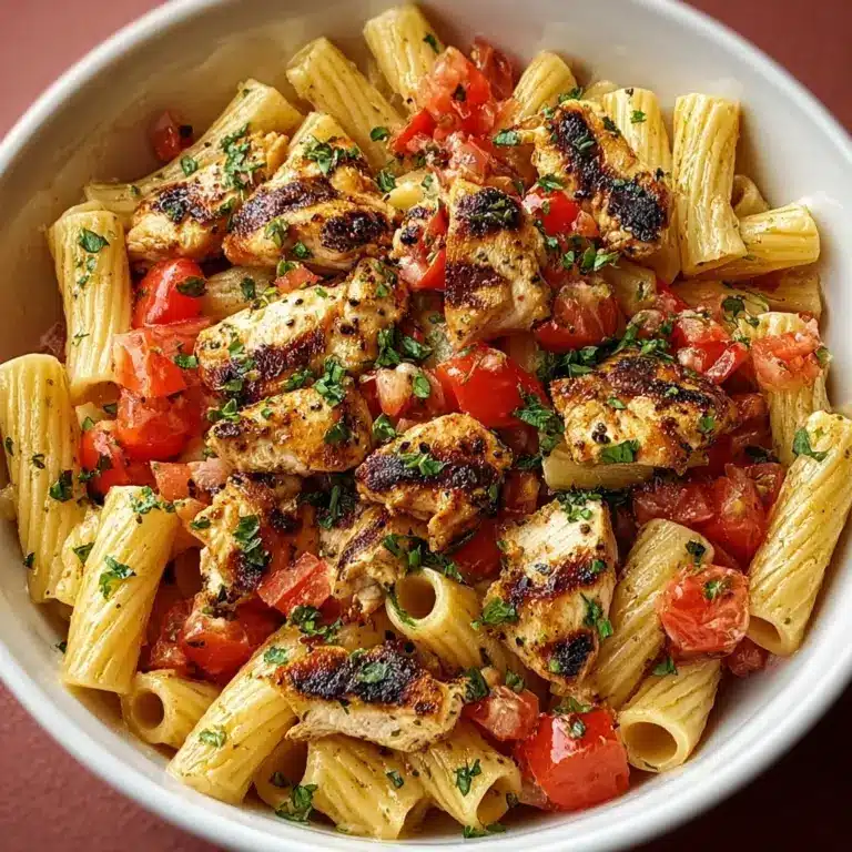 How to Cook Perfect Bruschetta Chicken Pasta Recipe
