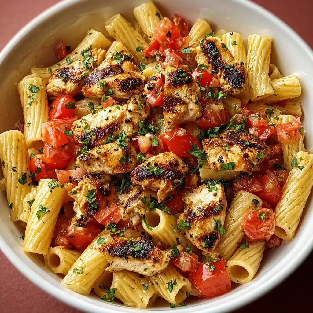 How to Cook Perfect Bruschetta Chicken Pasta Recipe