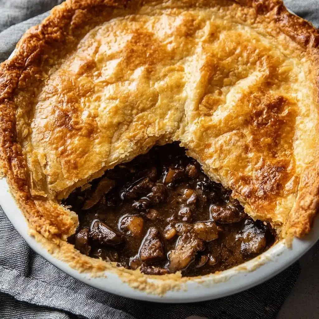 English Steak and Mushroom Pie Recipe