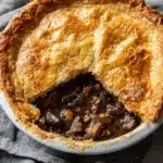 English Steak and Mushroom Pie Recipe