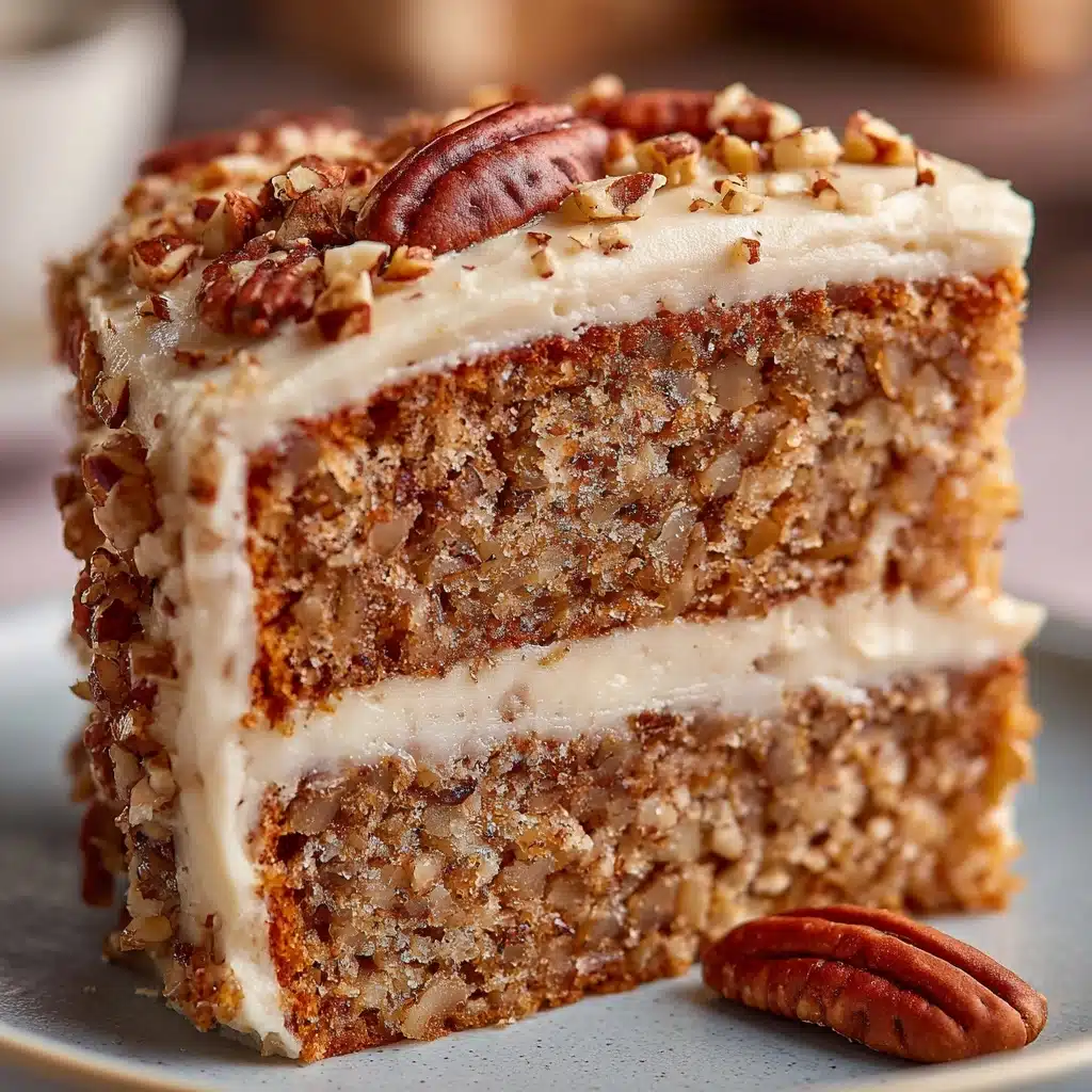 Butter Pecan Cake Layers Recipe - Recipe Image