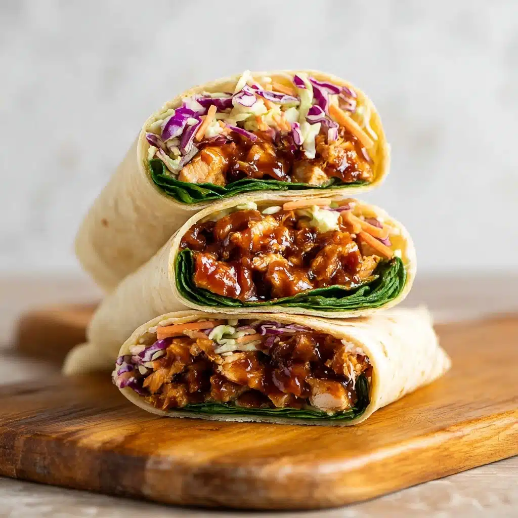 BBQ Chicken Wraps Recipe - Recipe Image