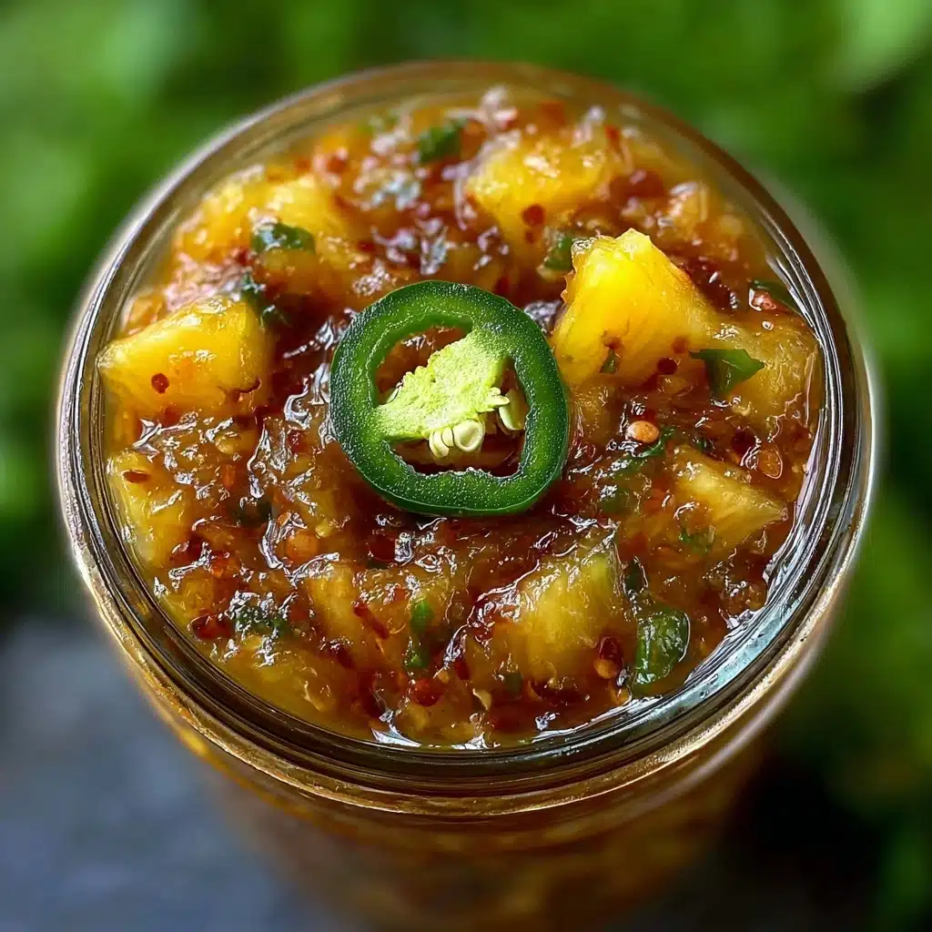Spicy Pineapple Jalapeño Chutney: Perfect for Your Dishes Recipe - Recipe Image