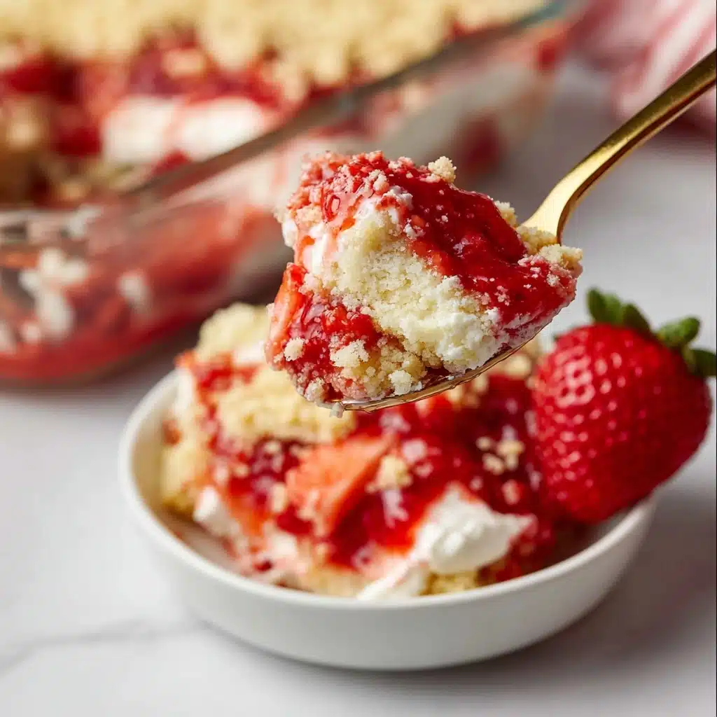 Strawberry Cheesecake Dump Cake Recipe - Recipe Image
