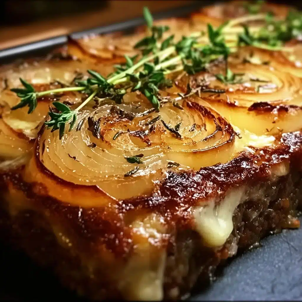 French Onion Meatloaf Recipe - Recipe Image
