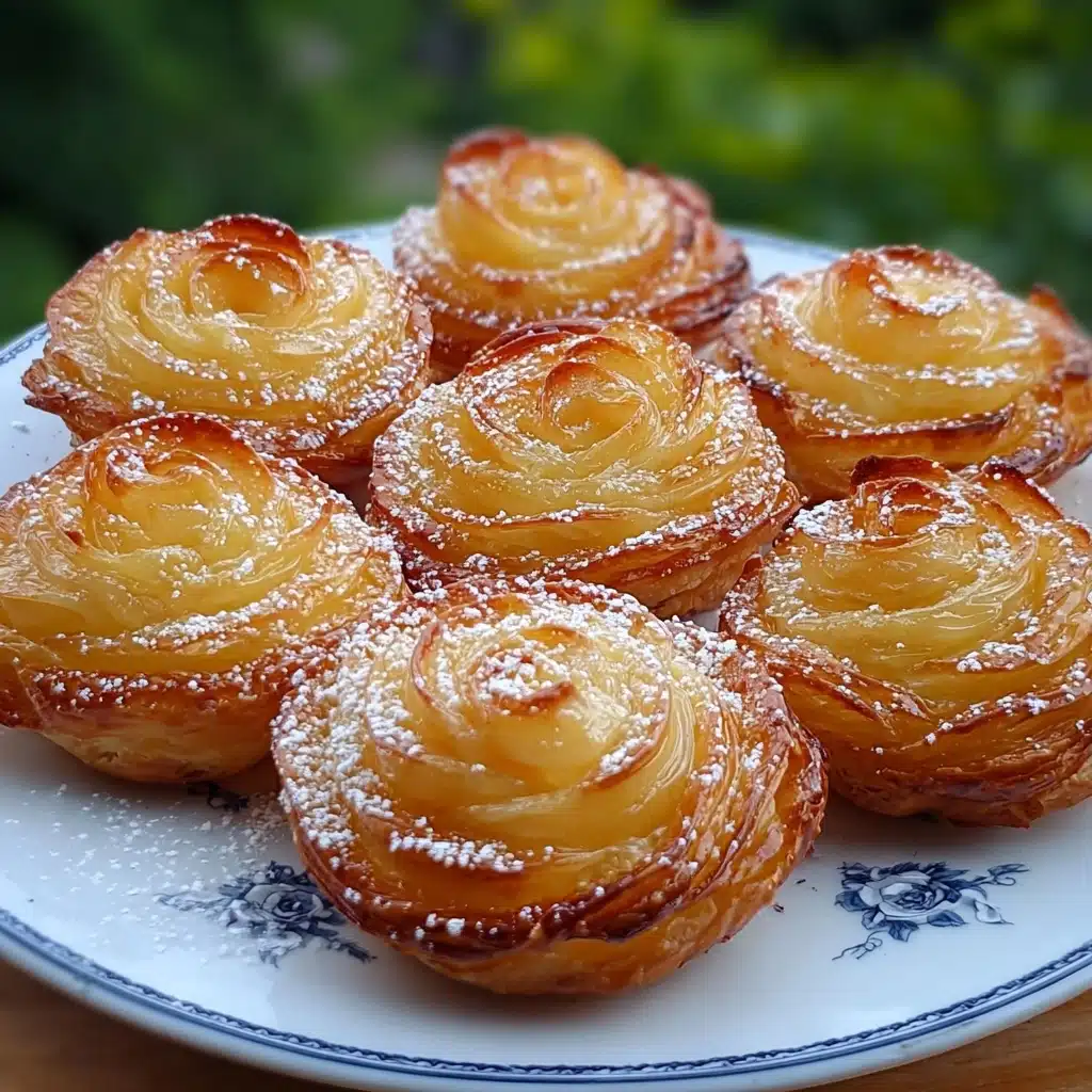 Peach Pie Cruffins Recipe - Recipe Image