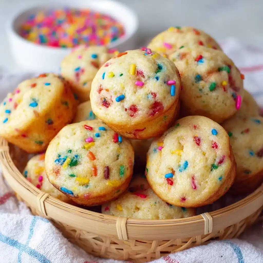 Mini Funfetti Yogurt Muffins Recipe