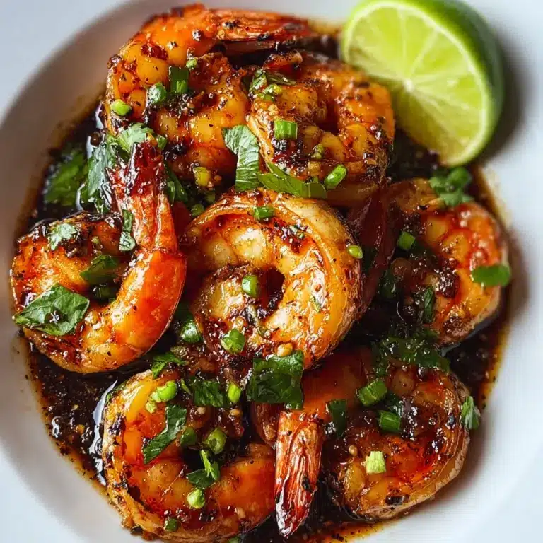 Hawaiian Garlic Shrimp with a Sweet Twist Recipe