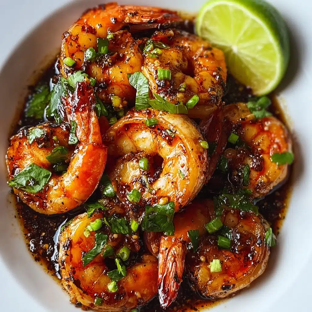 Hawaiian Garlic Shrimp with a Sweet Twist Recipe - Recipe Image
