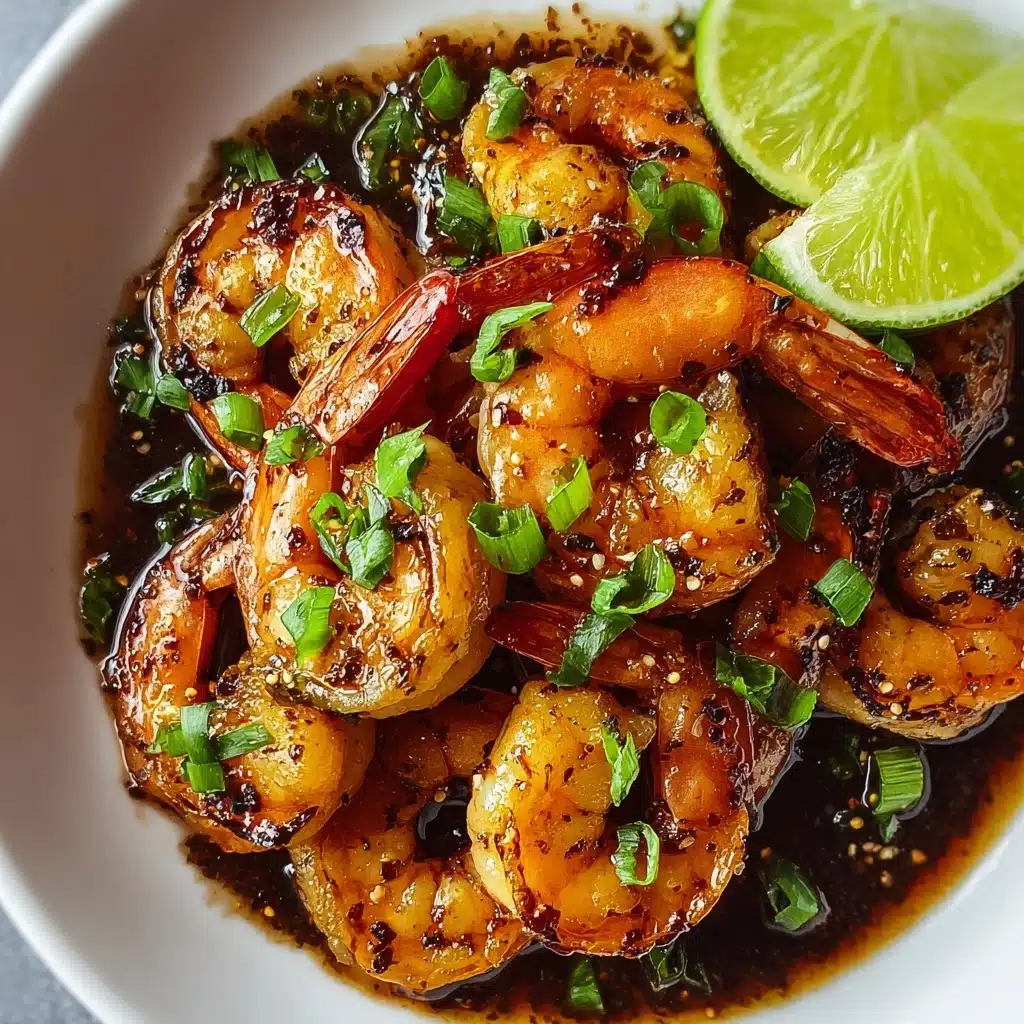 Hawaiian Garlic Shrimp with a Sweet Twist Recipe - Recipe Image