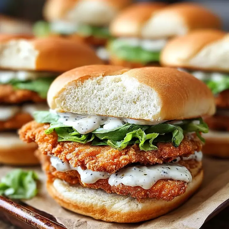 Crispy Chicken Sandwich with Garlic Mayo Recipe