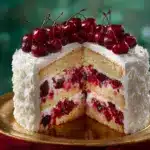 Cherry Layer Cake with Cherry Cream Cheese Frosting Recipe