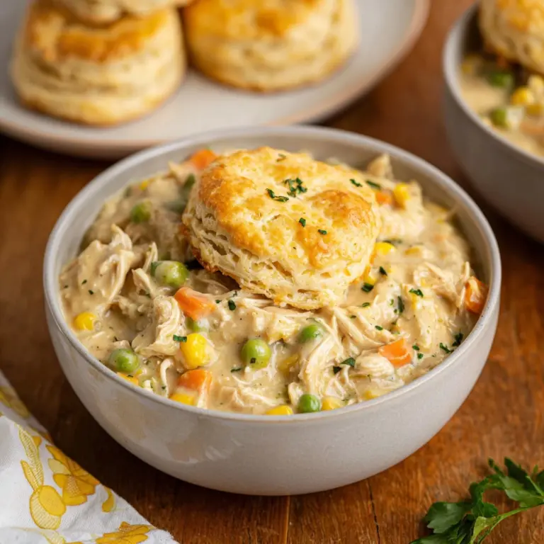 Crock Pot Chicken Pot Pie Recipe