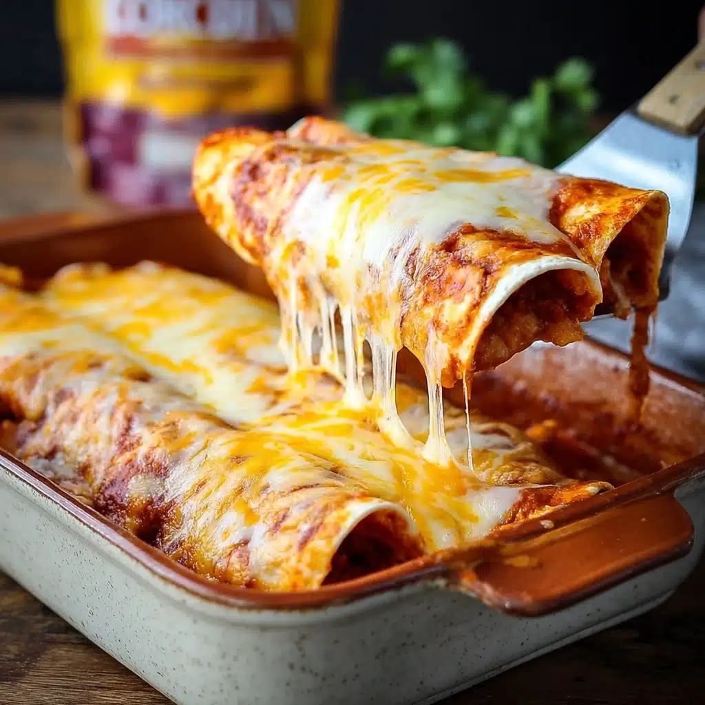 5 Ingredient Beef Enchiladas Recipe - Recipe Image