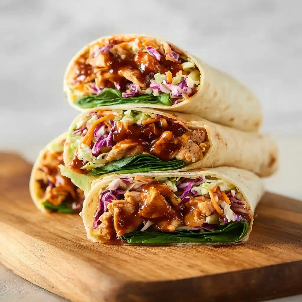 BBQ Chicken Wraps Recipe