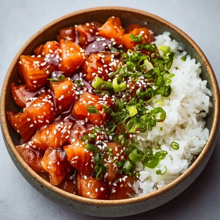 Crispy Salmon and Rice Bowl Recipe