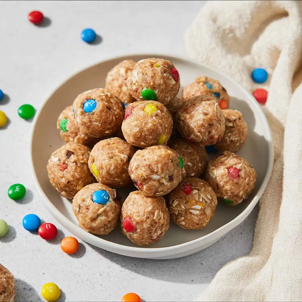 No-Bake Monster Protein Balls Recipe - Recipe Image