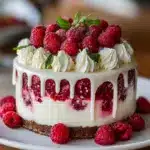 White Chocolate Raspberry Dream Cake : A Heavenly Dessert Recipe