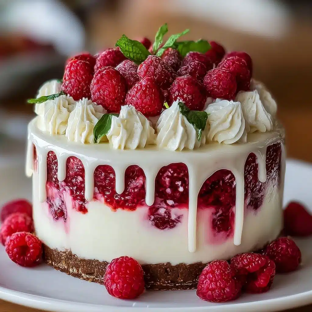 White Chocolate Raspberry Dream Cake : A Heavenly Dessert Recipe