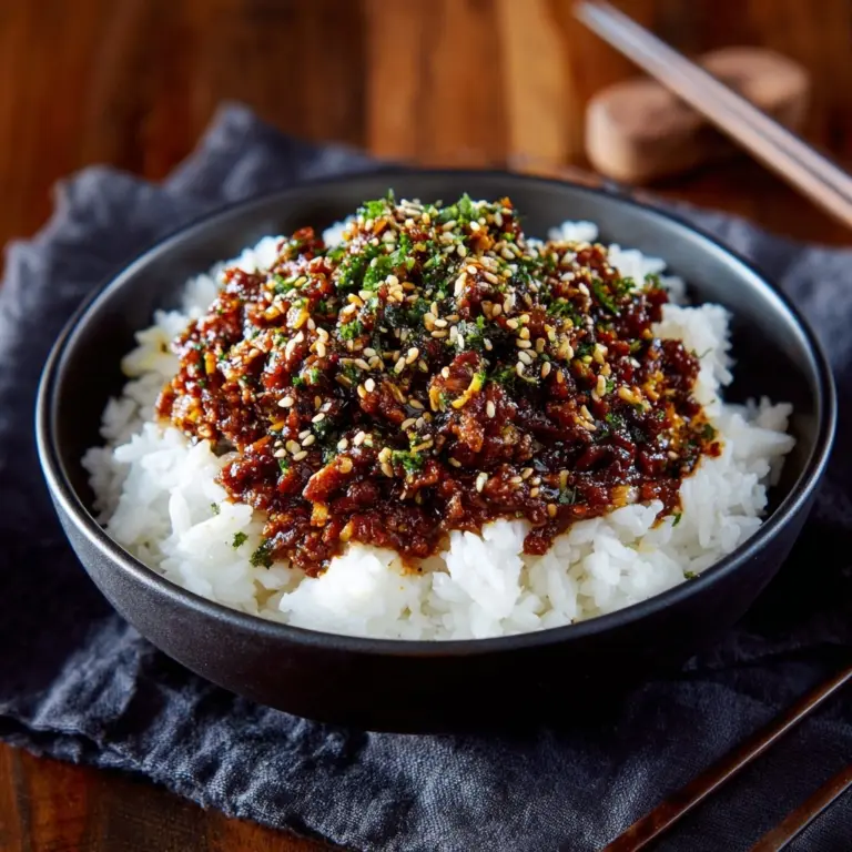 Korean Ground Beef Bowl (25-Minutes) Recipe