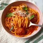Slow Cooker Spaghetti Meatballs with Hidden Veg Sauce Recipe