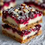 Raspberry Coconut Magic Bars Recipe