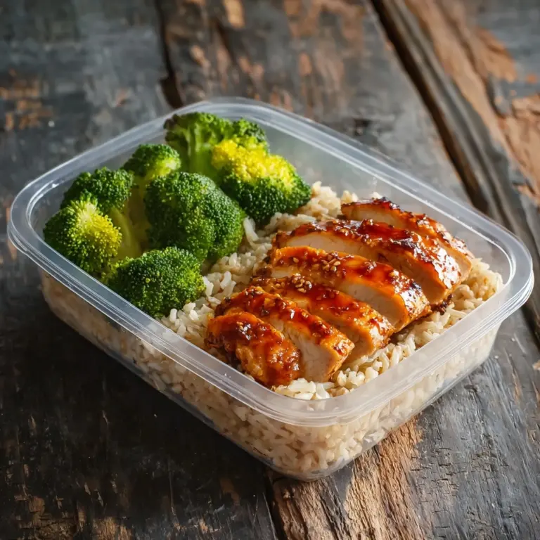 Teriyaki Chicken Meal Prep Recipe