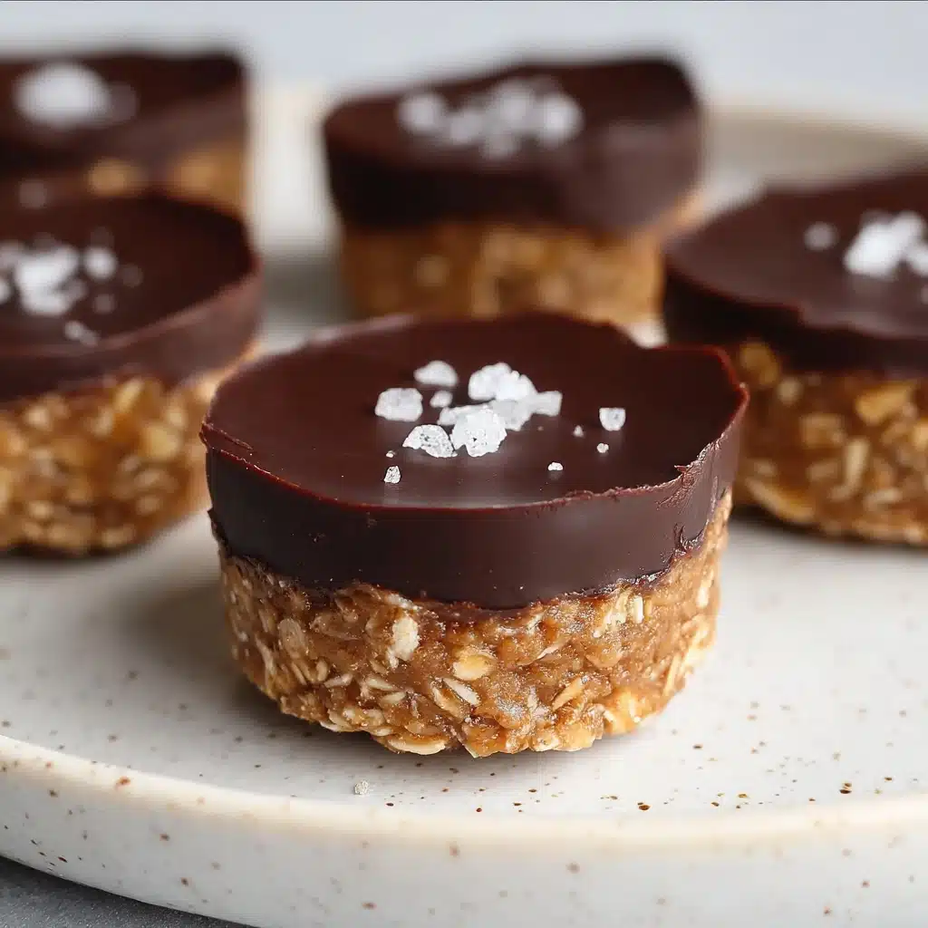 Easy No Bake Peanut Butter Oat Cups Recipe