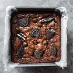 Easy Fudgy Oreo Brownie Recipe