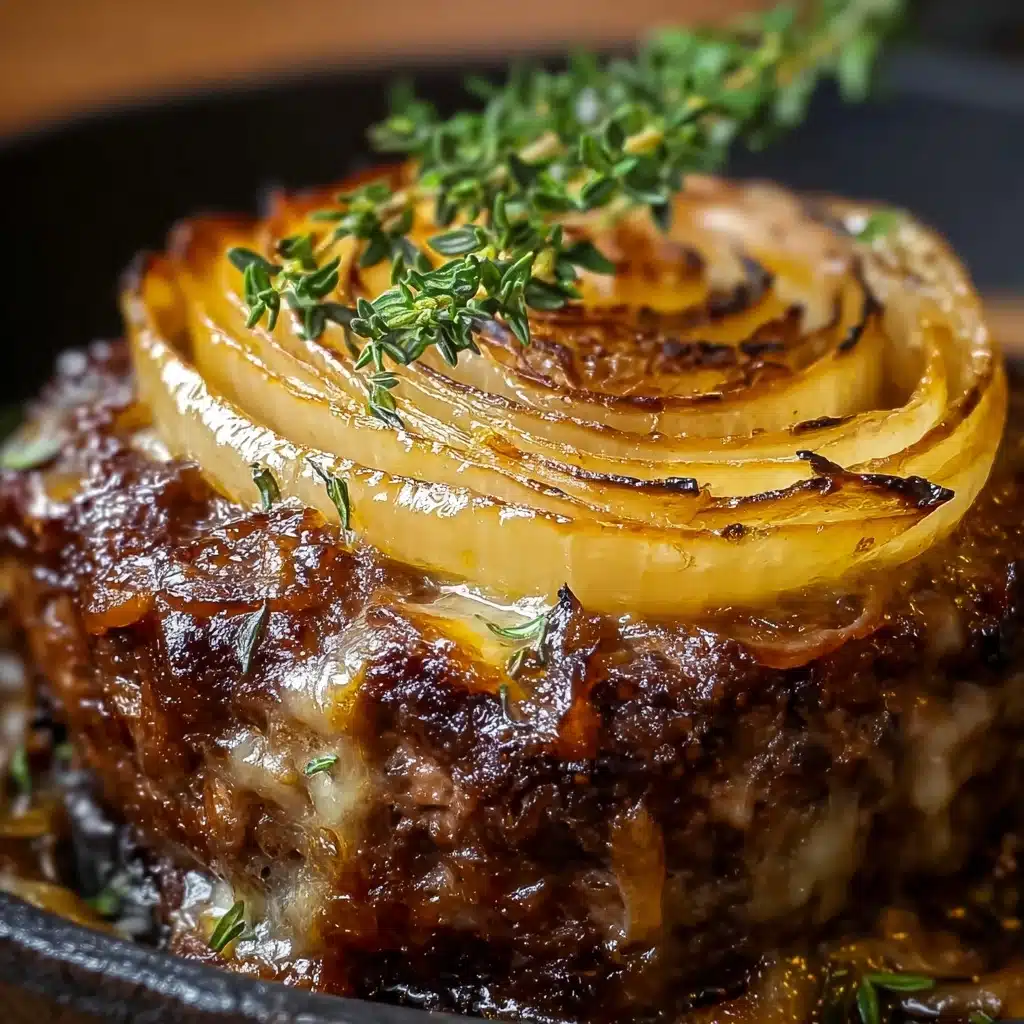 French Onion Meatloaf Recipe - Recipe Image