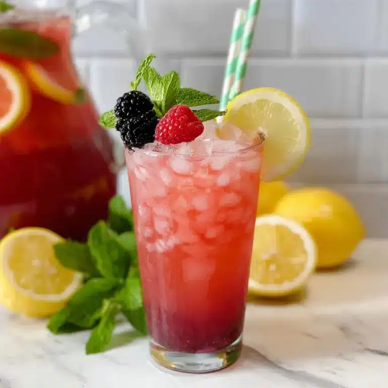 Triple Berry Lemonade Recipe