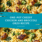 One-Pot Cheesy Chicken and Broccoli Orzo Recipe