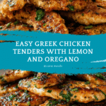 Greek Chicken Tenders Recipe