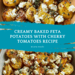 Healthy Baked Feta Potatoes : Easy Potatoes Recipe