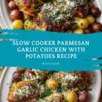 Slow Cooker Parmesan Garlic Chicken and Potatoes Recipe