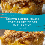 Divine Brown Butter Peach Cobbler: 5-Ingredient Magic Recipe