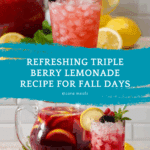 Triple Berry Lemonade Recipe