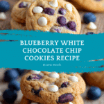 Blueberry White Chocolate Chip Cookies - Alrightwithme Recipe