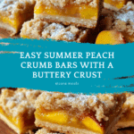 Heavenly Summer Peach Bars: A Sweet Slice of Sunshine Recipe