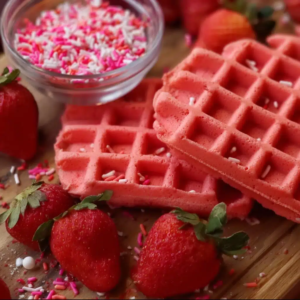 Strawberry Waffles Recipe