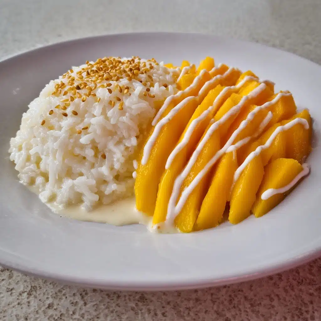 20 Minute Mango Sticky Rice Recipe - Recipe Image