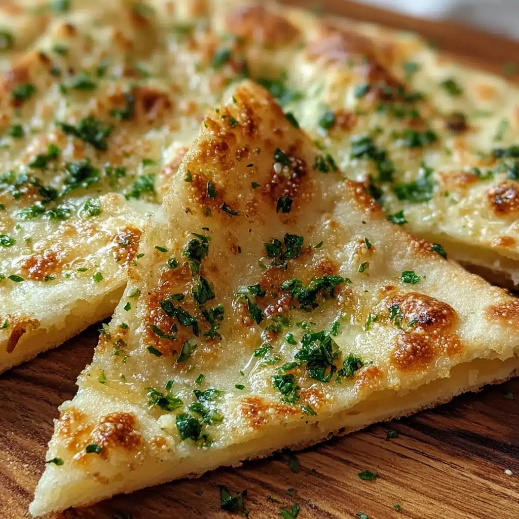 Air Fryer Garlic Flatbread – Quick & Delicious Recipe - Recipe Image