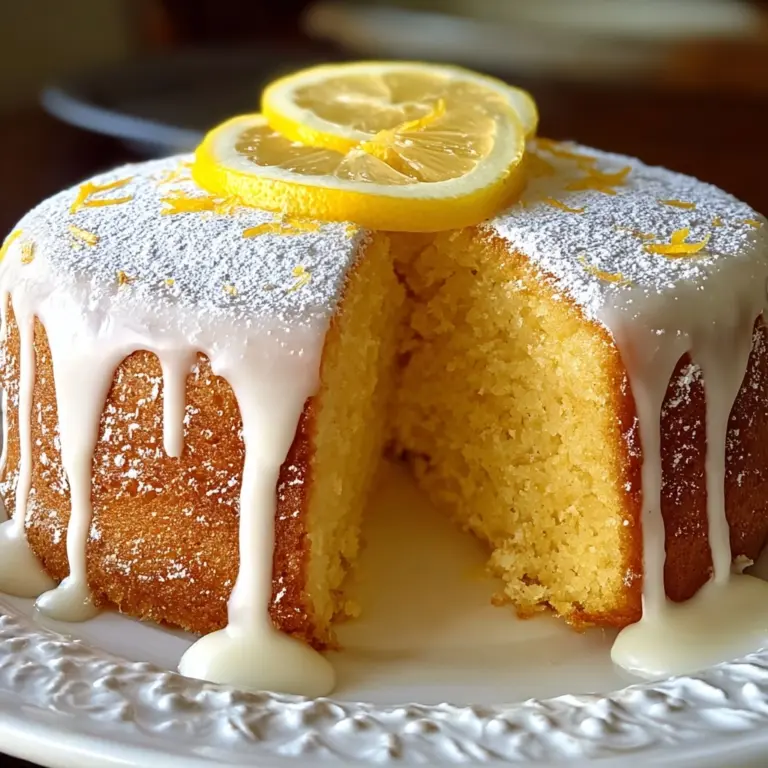 Delicious Lemon Cake Recipe