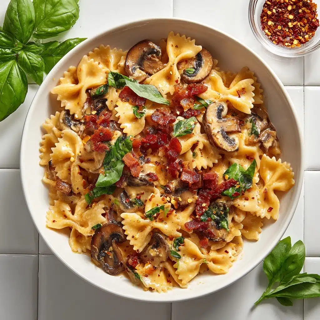 Chicken Mozzarella Pasta Recipe - Recipe Image