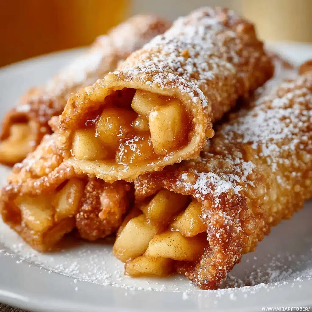 Apple Pie Egg Rolls Recipe - Recipe Image