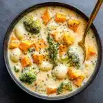Broccoli Potato Cheese Soup Recipe