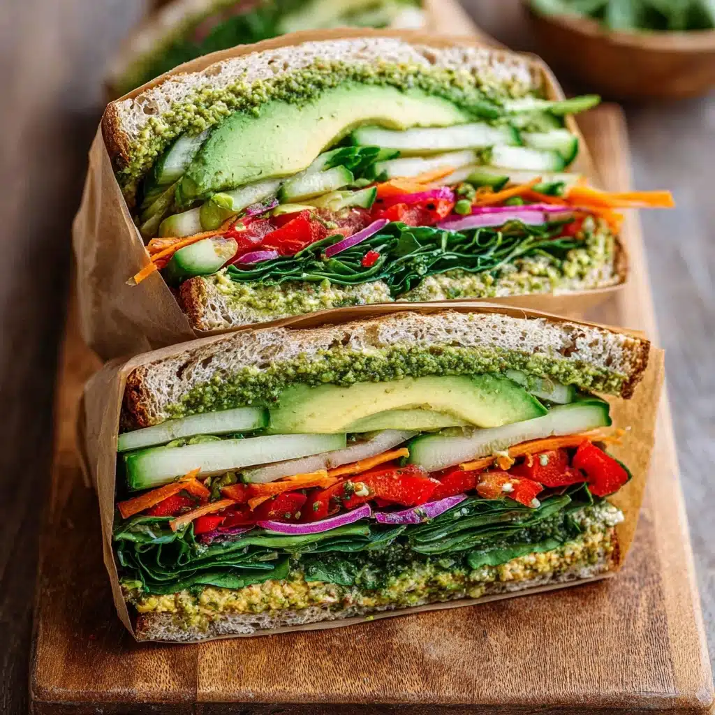 Ultimate Veggie Sandwich Recipe - Recipe Image