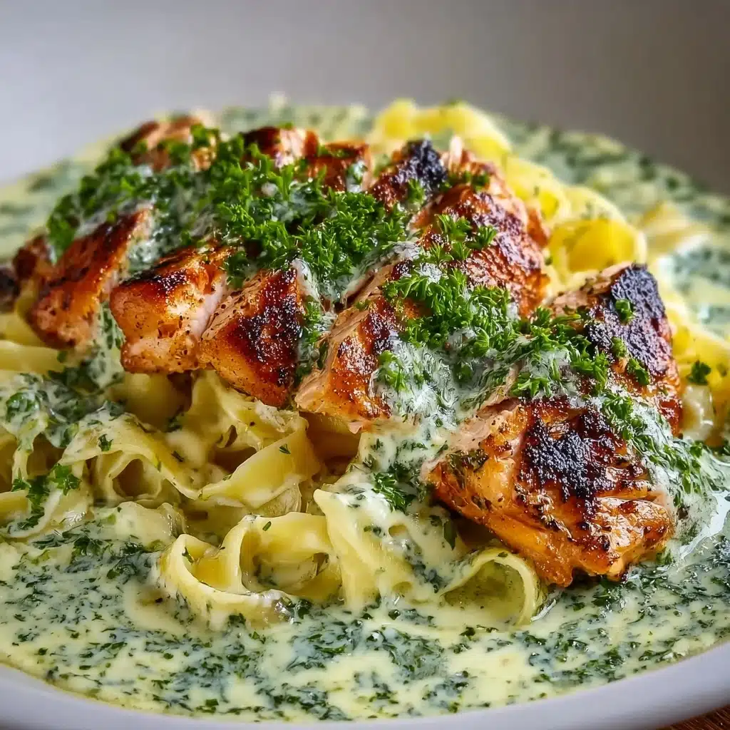 Creamy Pesto Chicken Recipe - Recipe Image