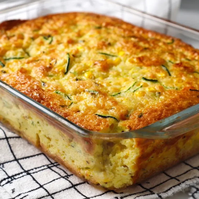 Savory Garden Zucchini Casserole Recipe
