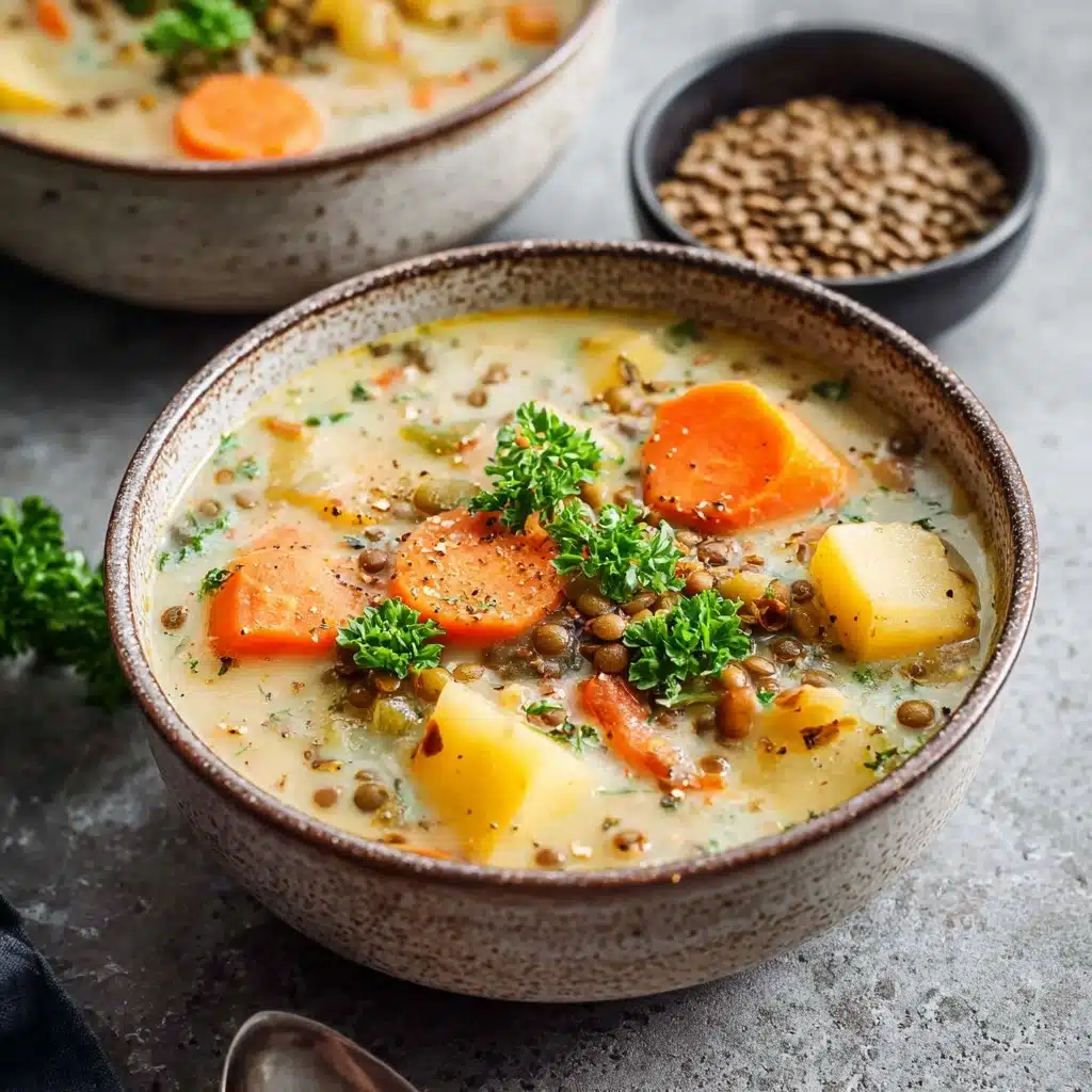 Vegetarian Lentil Soup Recipe - Recipe Image